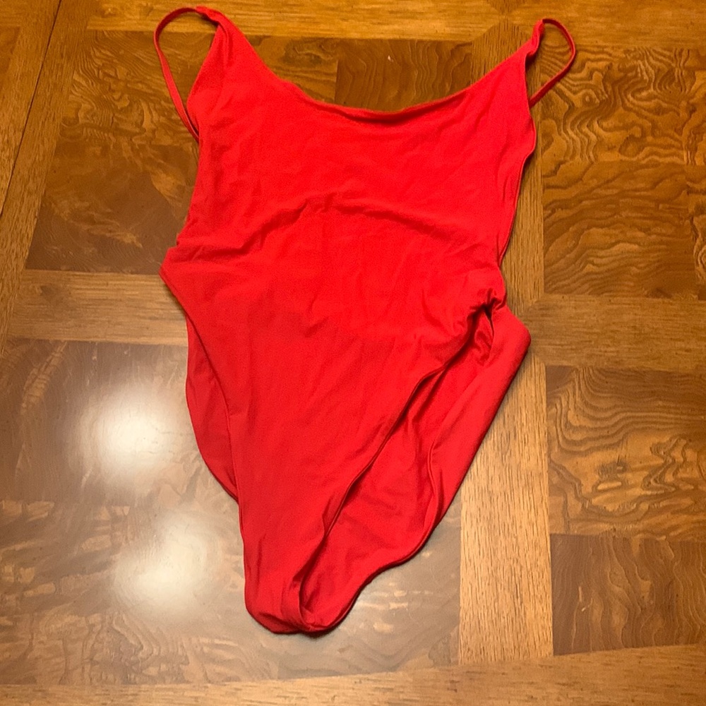 Red Swimsuit, NWOT